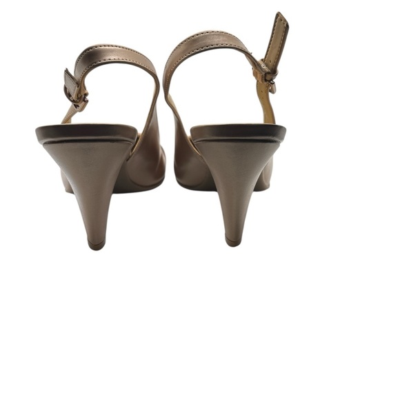 Naturalizer Brown Slingback Heels - Picture 3 of 6